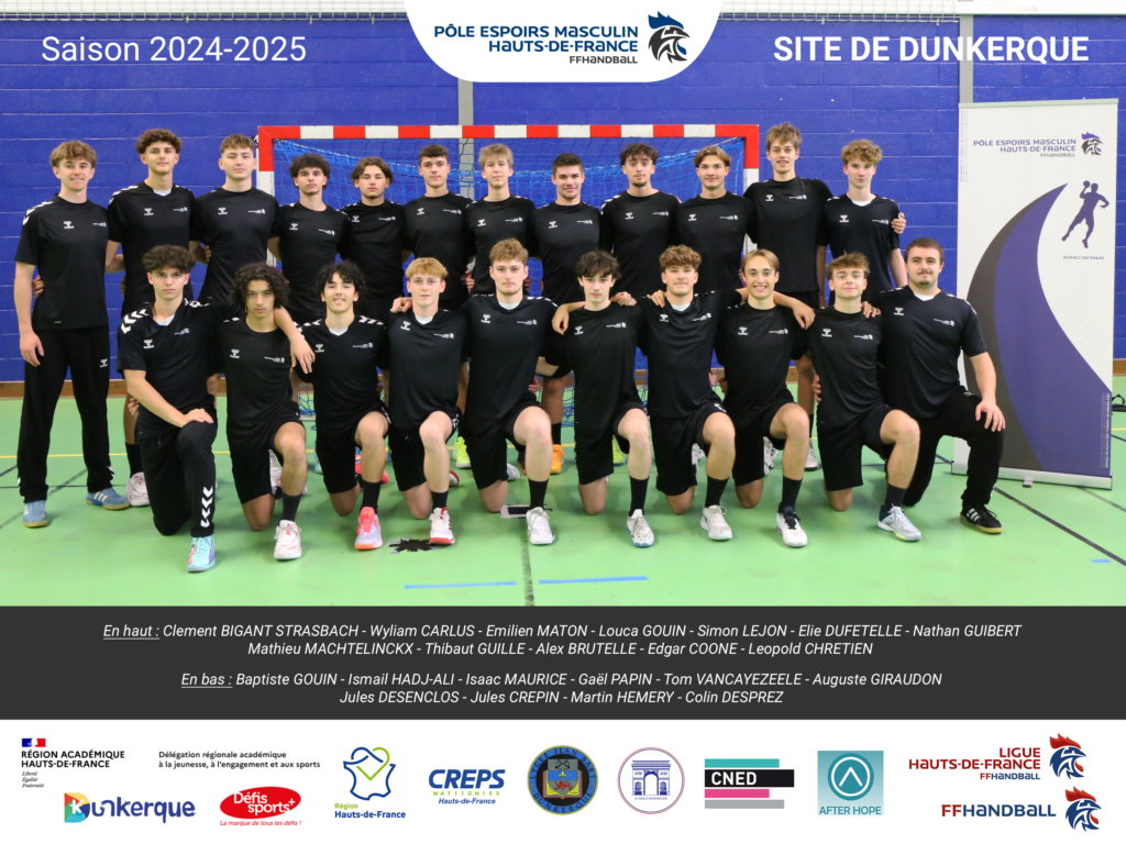 Photo officielle Dunkerque 2024-25